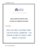 Báo cáo thực tập nhận thức tại ngân hàng Agribank–chi nhánh An Phú từ tháng 1 đến tháng 3 năm 2013