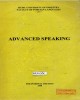Ebook Advanced Speaking: Phần 2
