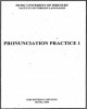 Ebook Pronnunciation Practice 1: Phần 2