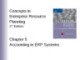 Lecture Concepts in Enterprise Resource Planning (2nd Edition) - Chapter 5: Accounting in ERP Systems
