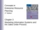 Lecture Concepts in Enterprise Resource Planning (2nd Edition) - Chapter 3: Marketing Information Systems and the Sales Order Process