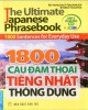 Ebook 1800 câu đàm thoại tiếng Nhật thông dụng: Phần 1 - NXB Trẻ