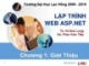 Bài giảng Lập trình web ASP.NET: Chương 1 - TS. Vũ Đức Lung, KS. Phan Hữu Tiếp