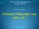 Bài giảng Nhập môn điện tử: Chương 3 - Dư Quang Bình