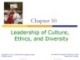 Lecture Leadership: Theory, application, skill development: Chapter 9 - Robert N. Lussier, Christopher F. Achua