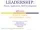 Lecture Leadership: Theory, application, skill development: Chapter 1 - Robert N. Lussier, Christopher F. Achua