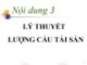 Bài giảng  Kinh tế tiền tệ - Ngân hàng: Nội dung 3 – TS. Nguyễn Thị Thư