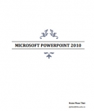 Giáo trình Microsoft PowerPoint - Đoàn Phan Thái