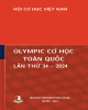 Ebook Olympic Cơ học toàn quốc lần thứ 34 (Năm 2024) - Hội Cơ học Việt Nam