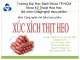 Thuyết trình Công nghệ chế biến - Bài: Xúc xích heo