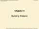 Bài giảng Tiếp thị trực tuyến (E-Marketing) – Chapter 3: Building Website