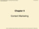 Bài giảng Tiếp thị trực tuyến (E-Marketing) – Chapter 5: Content Marketing