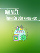 Nghiên cứu ảnh hưởng của một số nhân tố đến chất lượng trà thảo mộc từ lá sò huyết (Tradescantia spathacea)