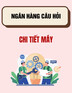 Ngân hàng câu hỏi môn Chi tiết máy