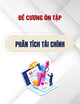 Đề cương ôn tập Phân tích tài chính