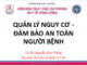 Bài giảng Quản lý chất lượng bệnh viện: Bài 2 - Nguyễn Hữu Thắng