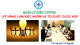 Bài giảng Quản lý điều dưỡng - Bài 4: Kỹ năng làm việc nhóm và tổ chức cuộc họp