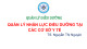 Bài giảng Quản lý điều dưỡng - Bài 6: Quản lý nhân lực điều dưỡng tại các cơ sở y tế