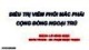 Bài giảng Điều trị viêm phổi mắc phải cộng đồng ngoại trú - BSCKII. Lê Hồng Ngọc