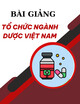 Bài giảng Tổ chức ngành Dược Việt Nam